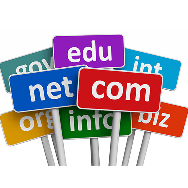 Domain registrations on signs