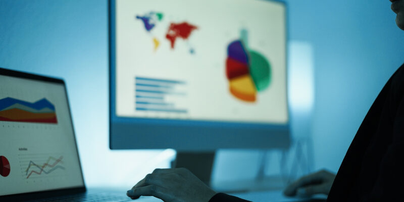 Woman analyzing marketing automation software Marketing Automation Software