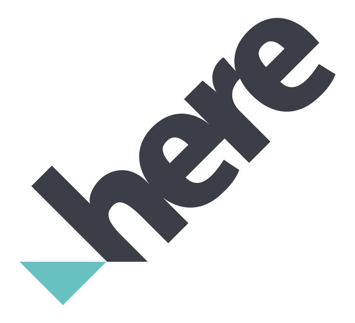 here logo